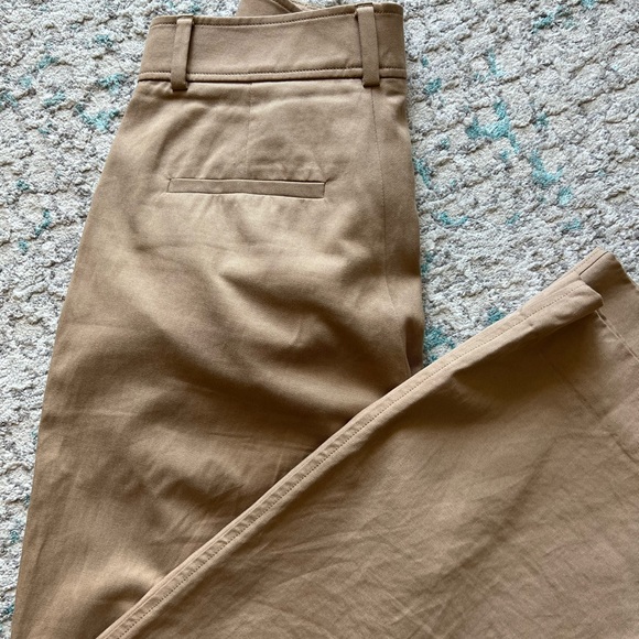 Everlane high waist wide leg beige pant - Picture 3 of 11